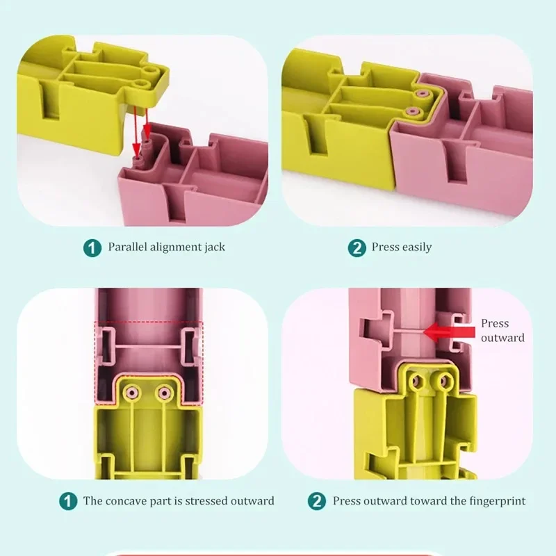 Baby DIY Montage Track Rutsche Saugnapf Spielzeug Badewanne Spielzeug Baby Badezimmer Badewanne Dusche Spielzeug Set Ente Wasser Spielzeug für Kinder