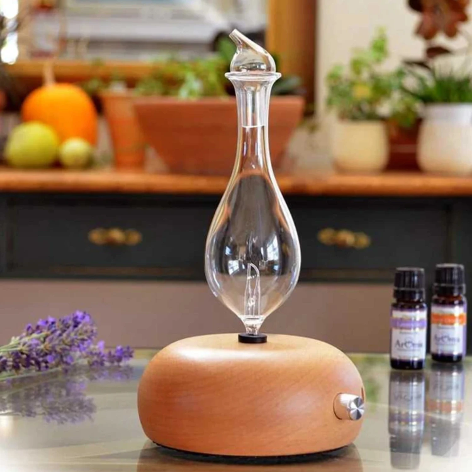 25ml Pure Oil Anhydrous Silent Solid Wood Cold Essential Oil Diffuser - Great Gift Dropshipping