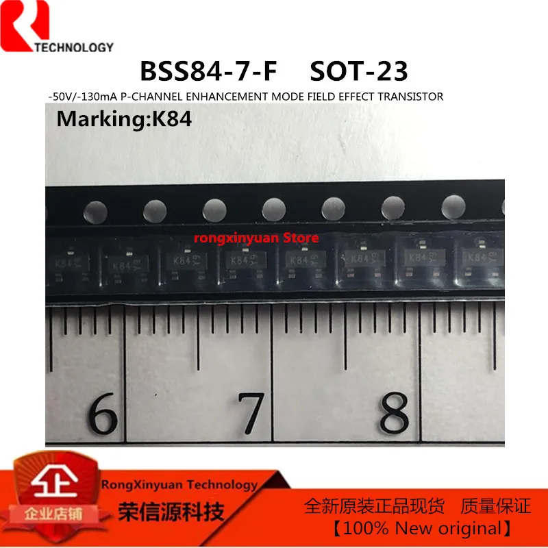 100 قطعة BSS138LT1G J1 BSS138 BSS84-7-F K84 BSS84 BC858B 3K BC857 3H 3F BC847B 1F BAV99LT1G A7 BAV99-7-F KJE BAV99/8 MFW BAV99 جديد #6