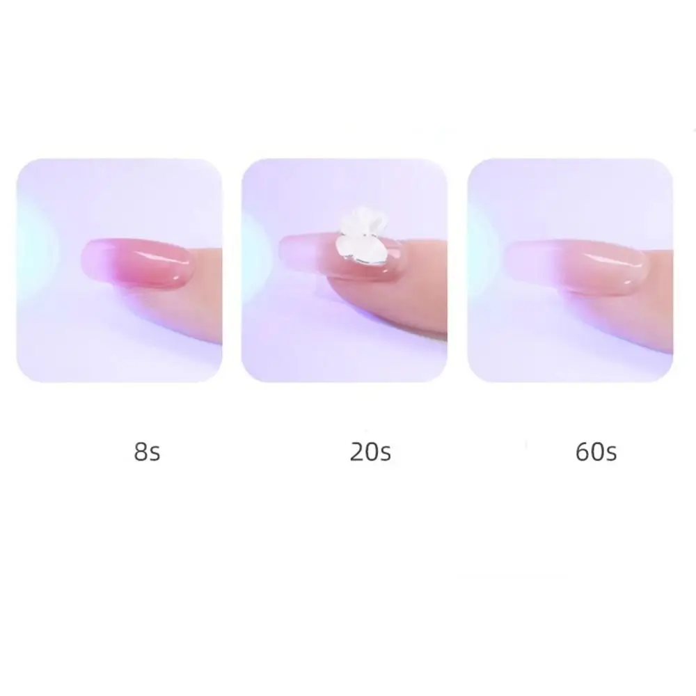 Met touchscreen UV LED-nagellamp Oplaadbare sneldrogende nageldroger Machine Draagbare mini-nagelzaklamppen voor doe-het-zelf-manicure