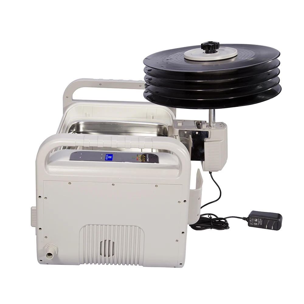 

Codyson CD-4875 4key Button 350-410W Power Adjustable Digital LED Display Control Ultrasonic LP Vinyl Record Cleaner