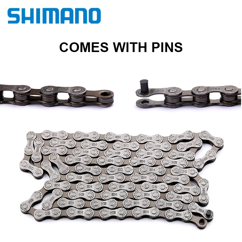 Shimano Mountain Bike Chain HG40 112 Links 6 7 8 Speed Bicycle Current 112L SHIMANO TOURNEY TY HYPERGLIDE MTB Chain - view 4