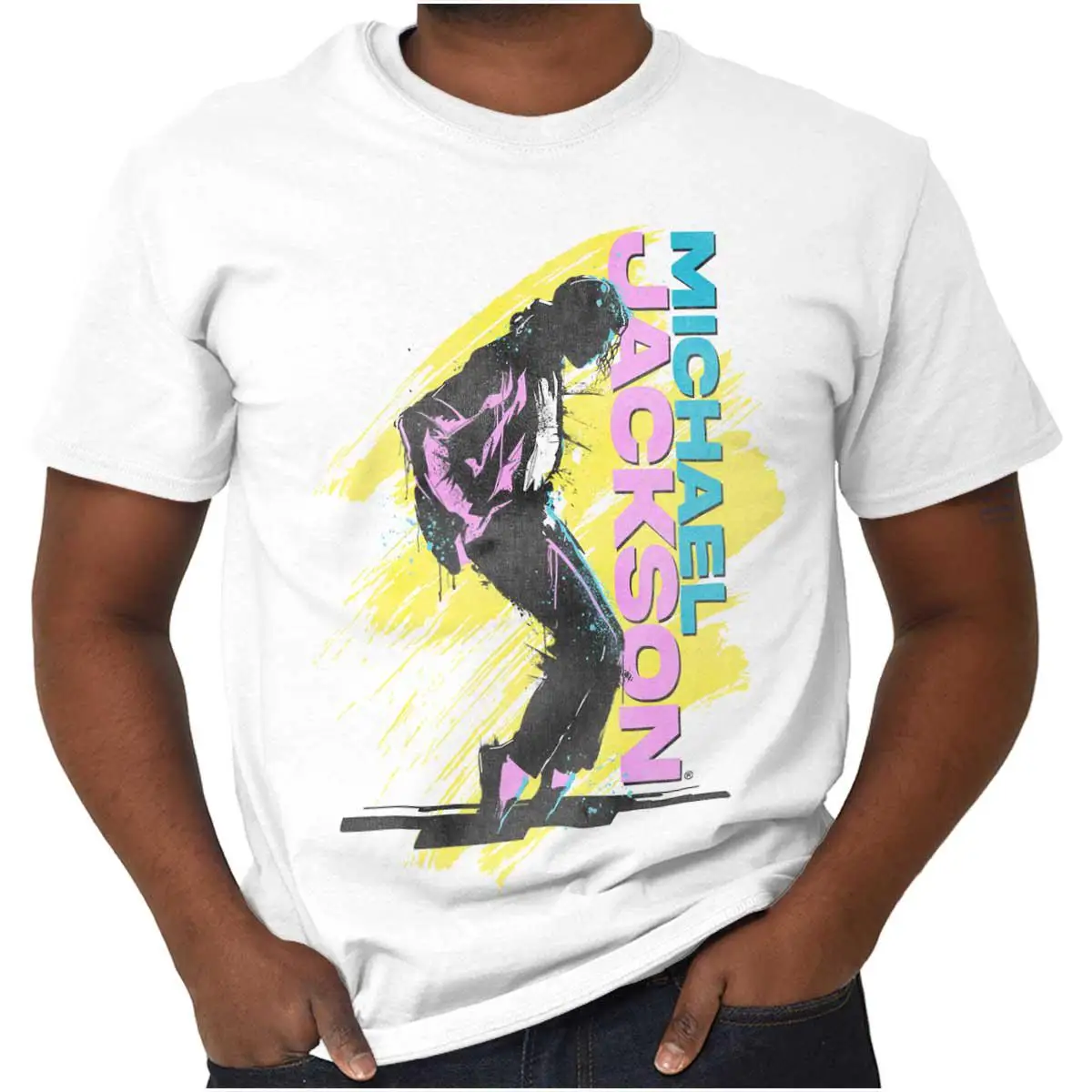 Michael Jackson King of Pop Dance T-shirt Men and Women Summer Cotton Clothing Fashion Round Neck Short Sleeved Tee Streetwear