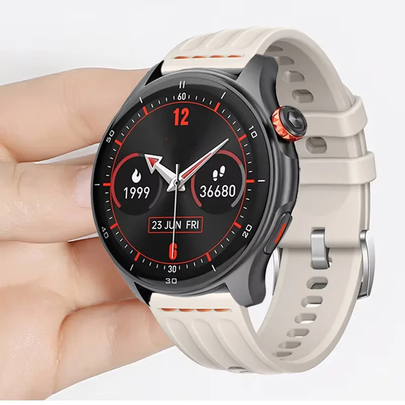 Atmungsaktives Silikonarmband für IGPSPORT LW10 Correa Armband für iGPSPORT VeRun Smartwatch Bunte Sportarmbänder