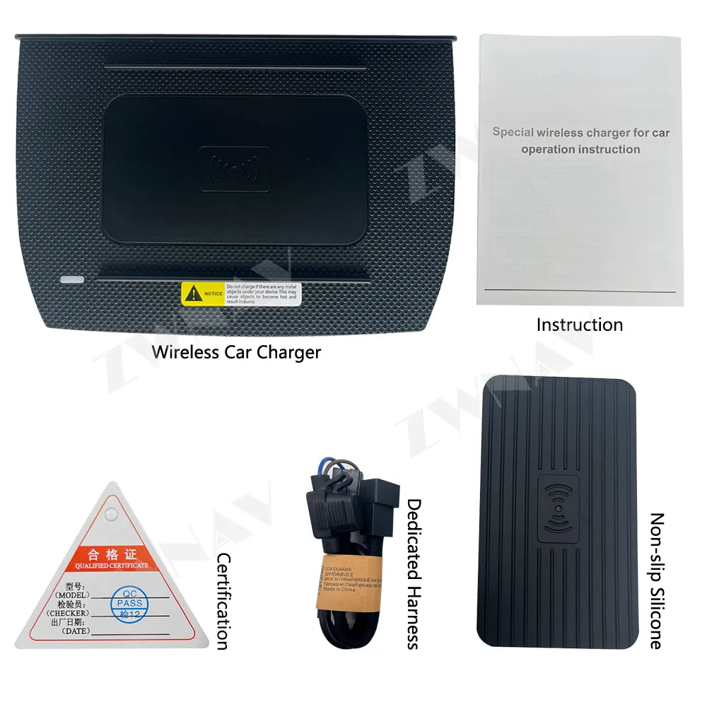 لهوندا سيفيك 2016-2020 نماذج جزءا لا يتجزأ من إدراج وحدة التحكم المركزية شحن الوسادة سيارة الذكية ترقية وحدة شاحن لاسلكي