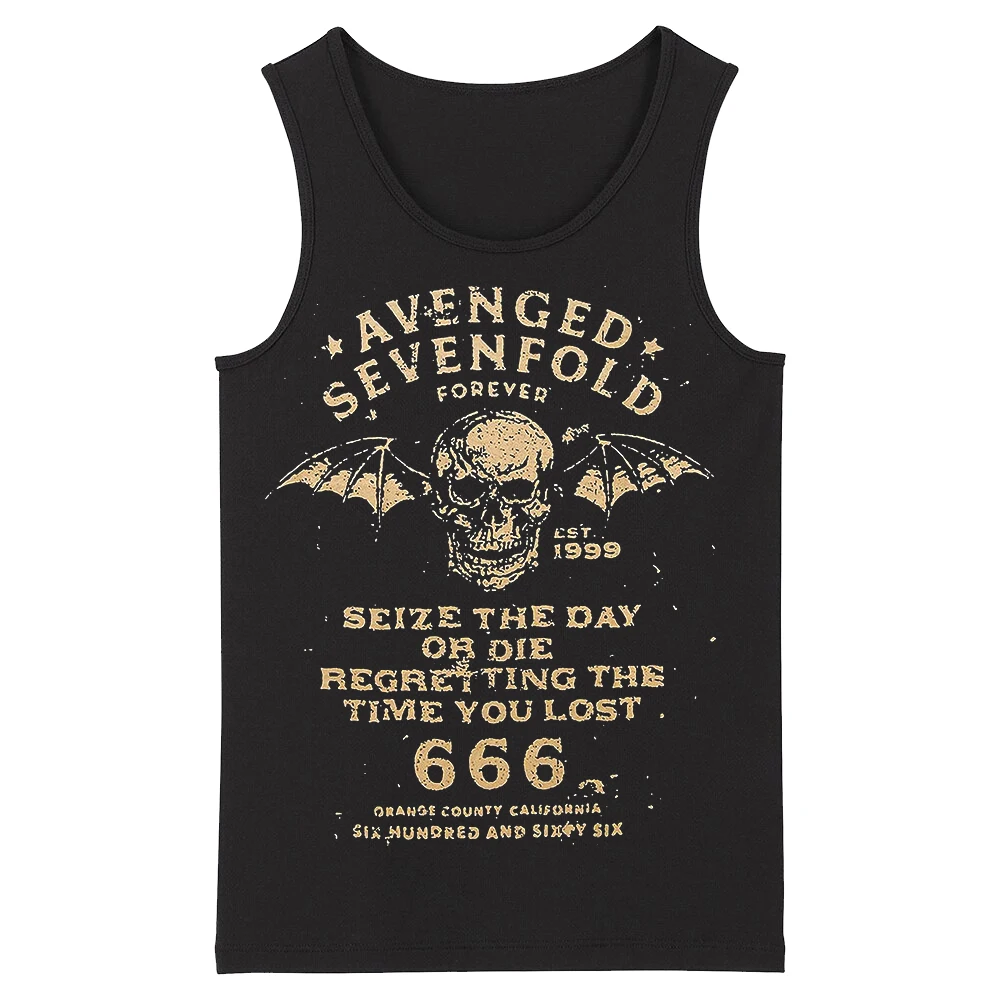 

Avenged Sevenfold Seven Times Retribution Rock Heavy Metal Women's Vest Pure Cotton T-shirt Spring and Summer Base All-cotton