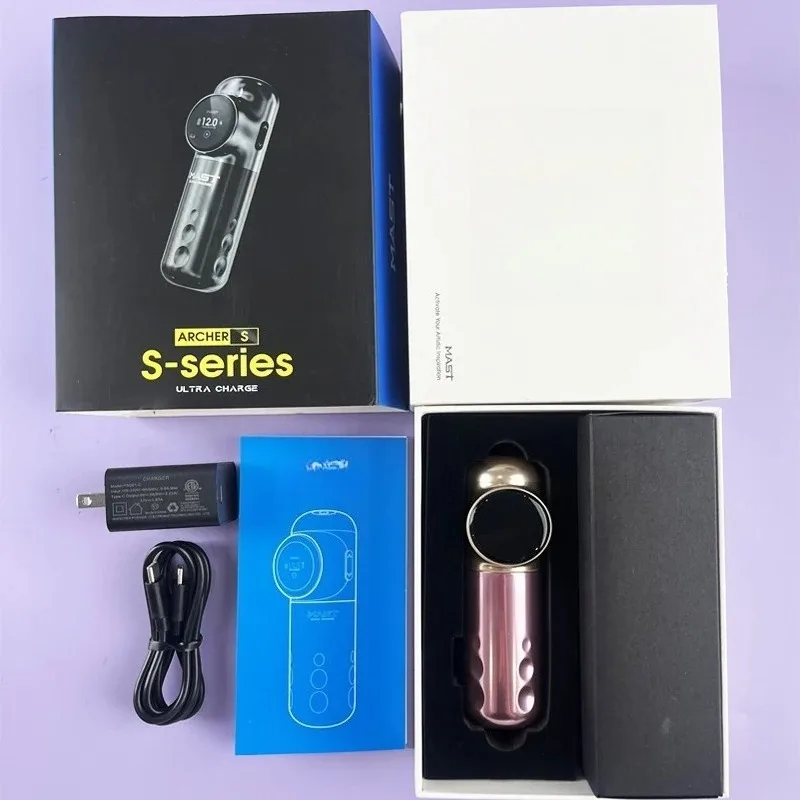 Mast Archer S Labs Ultra-fast Charging 5 Min Use 1 Hour Coreless Motor Dragonhawk Pen Tattoo Machine 4.2mm Stroke view 6