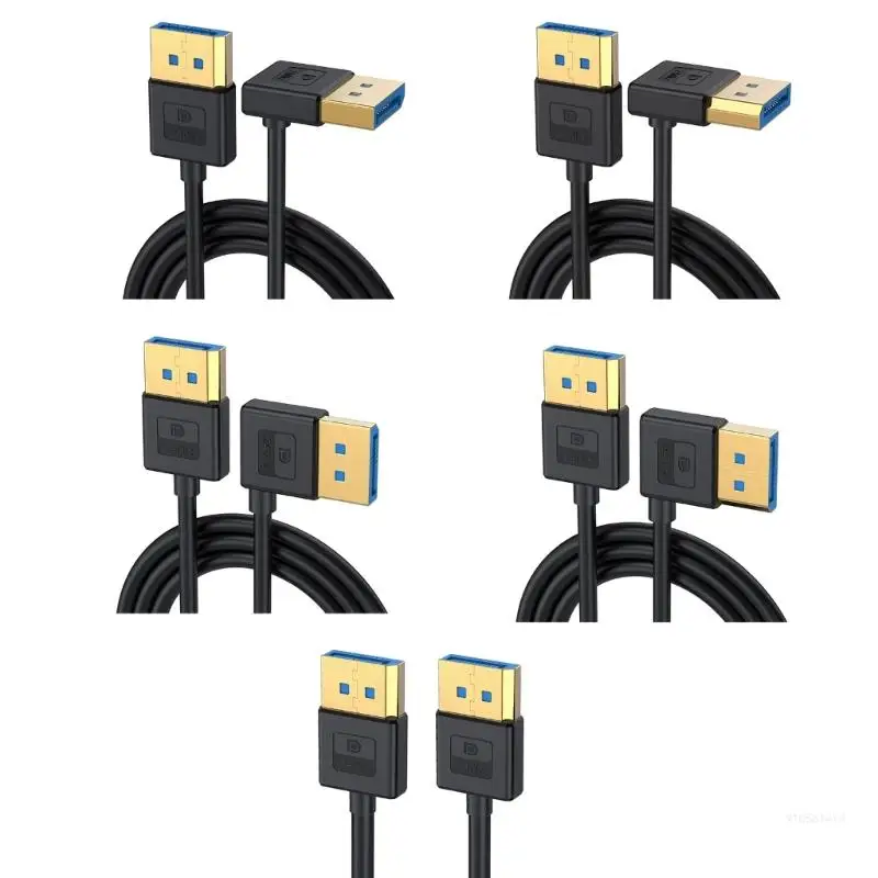 

DisplayPort 1.4 Cable 8K60Hz, 4K/144Hz Silicone Angled Connectors Video line Dropship