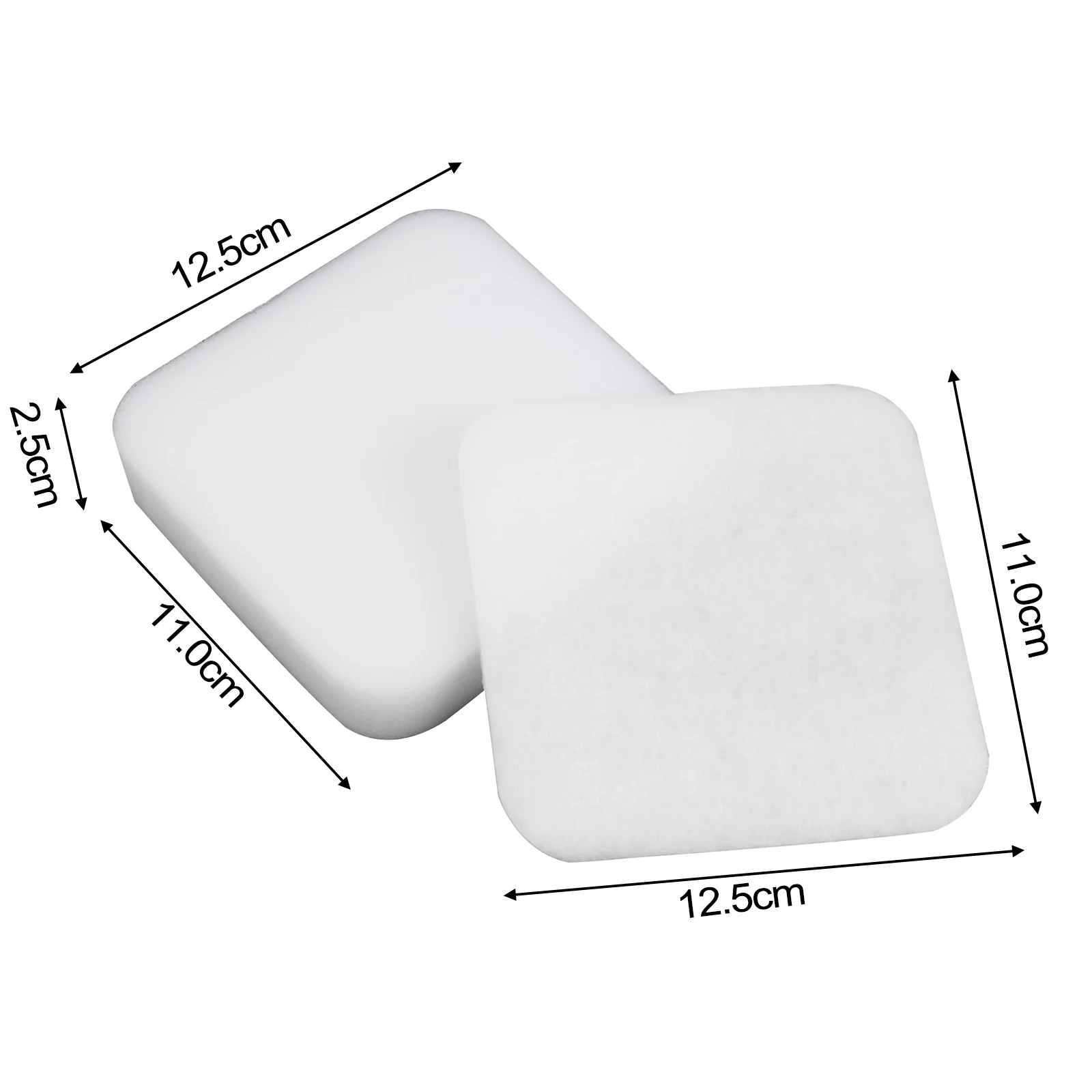 Compatible Vacuum Replacement Filter Foam Felt Set LA490 LA492 Filter Sustains Strong Airflow Reduces Airborne Particles