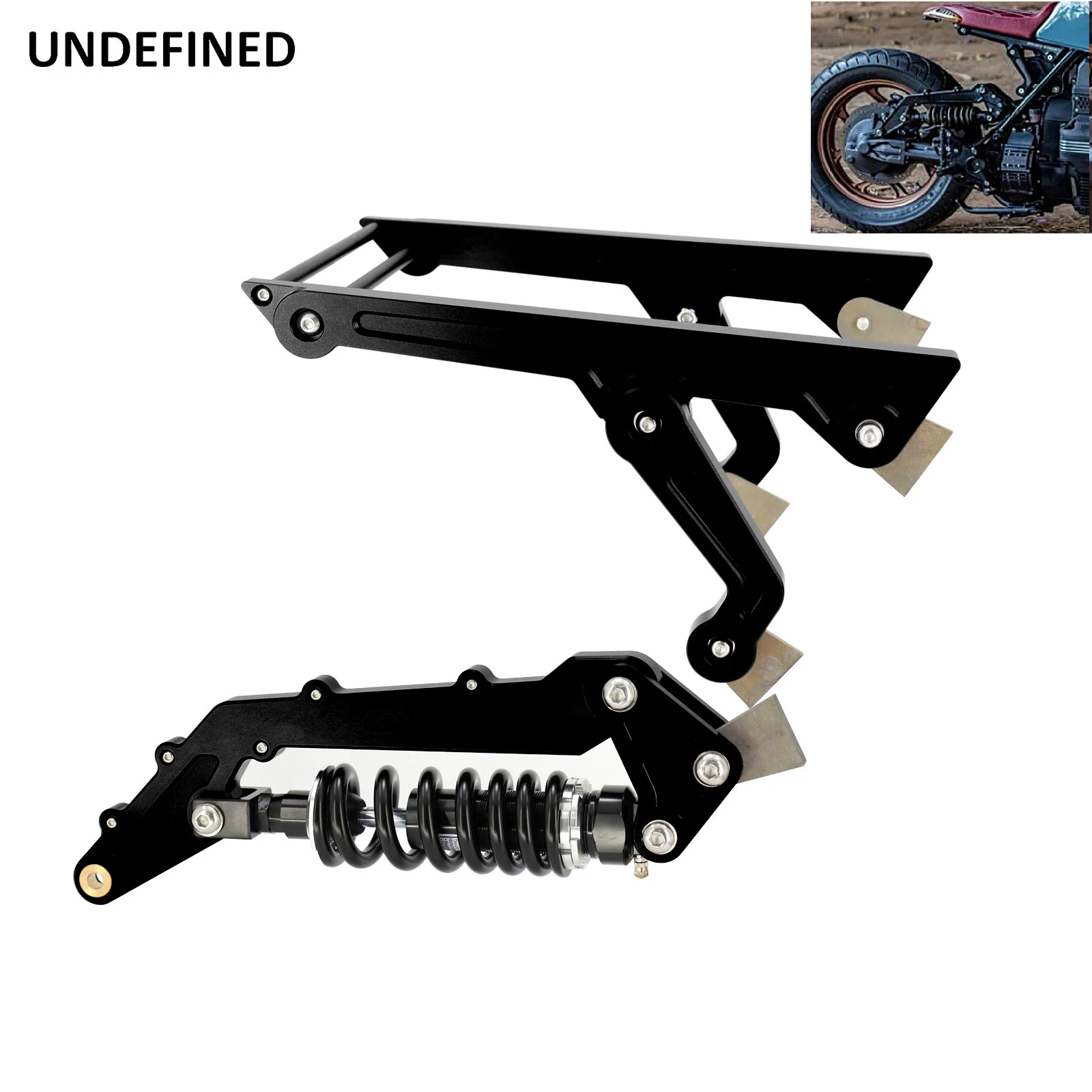 

Motorcycle Rear Shock Absorber Bracket Pro-link Kit For BMW K75 K100 K1100 Modified Adjusted Damping Subframe Suspension Seat