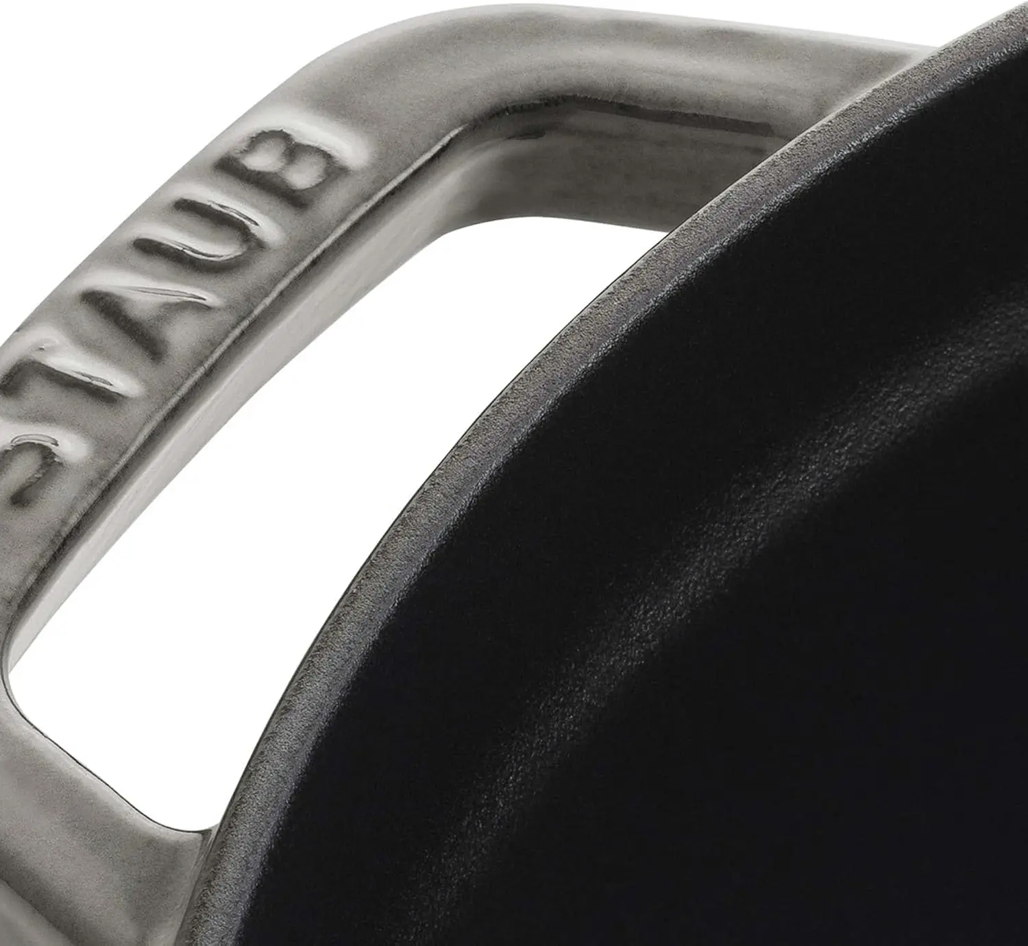 Cast Iron 13.25-qt Round Cocotte - Graphite Grey, Made in France