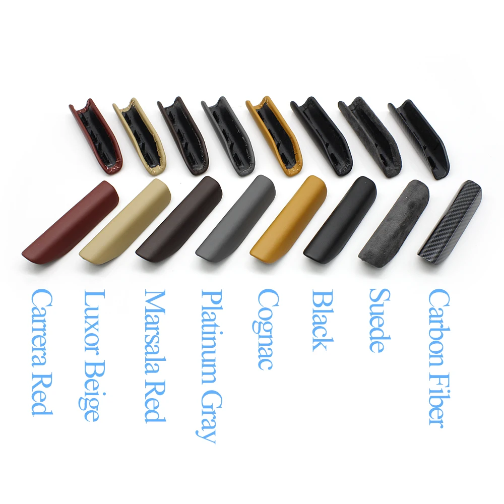 Car Interior Front Left Right Inner Door Pull Handle Cover Trim For Porsche Cayman Boxster 981 718 982 911 991 2012-2023