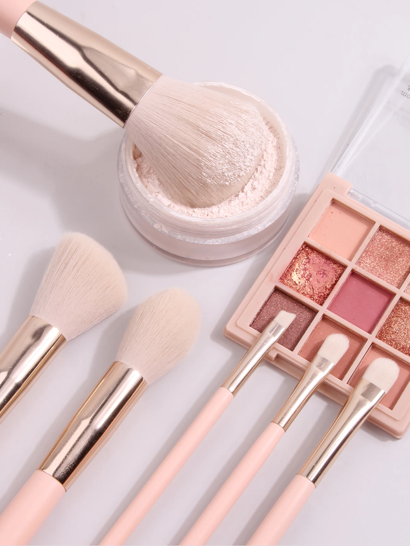 11 stücke High-End-Professionelle Make-Up Pinsel Set mit Eimer Erröten Pulver Lidschatten Augenbraue Foundation Schönheit Make-Up-Tool brochas