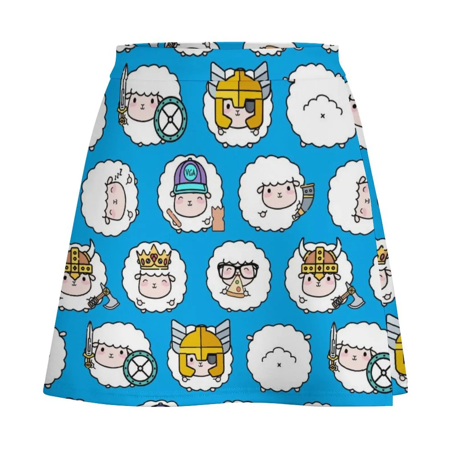 VGA Sheep Party Mini Skirt skirts fashion korean clothing skirt set