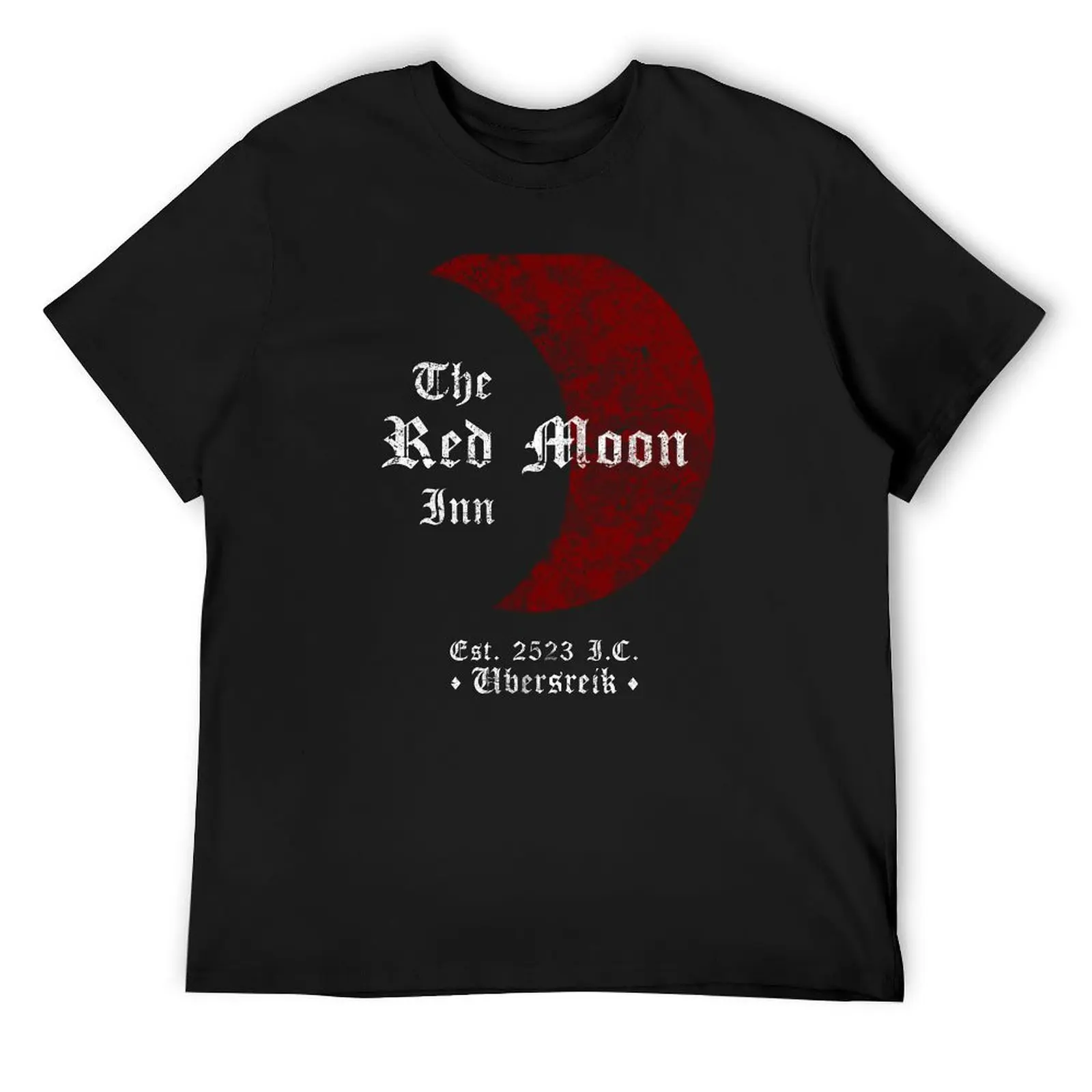 

Red Moon Inn T-Shirt cotton man t-shirts plus size tops tshirts personalised mens graphic t-shirts