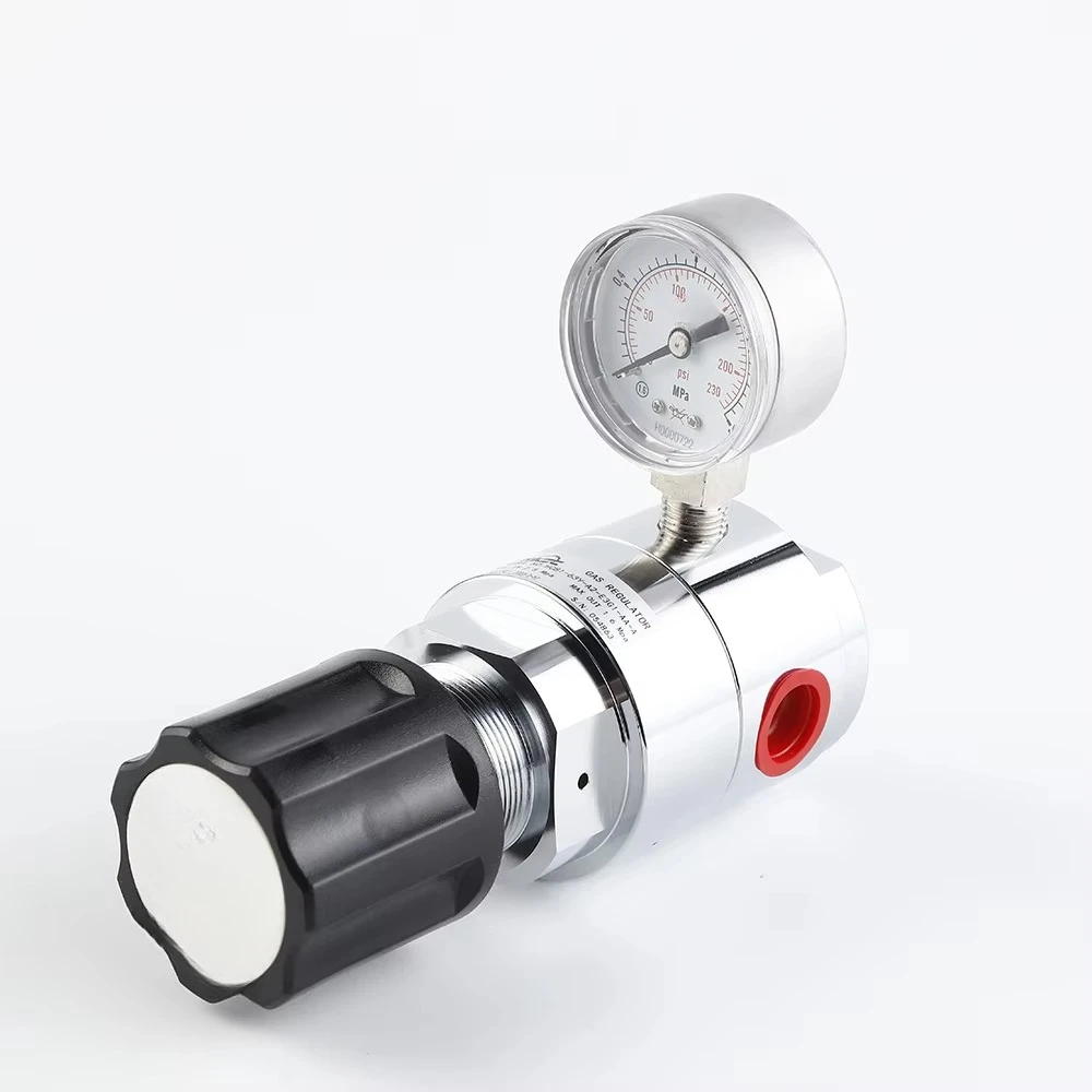 HC81 Industrial Stainless Steel Air Pressure Regulator Corrugated Factory Equipment Standard Flow Pressure Regulation