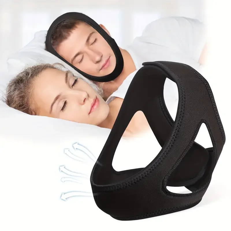 1pc Anti-snoring Chin Strap Effective Chin Strap For CPAP Users Adjustable Chin Strap Suitable For Snoring Anti-snoring Device