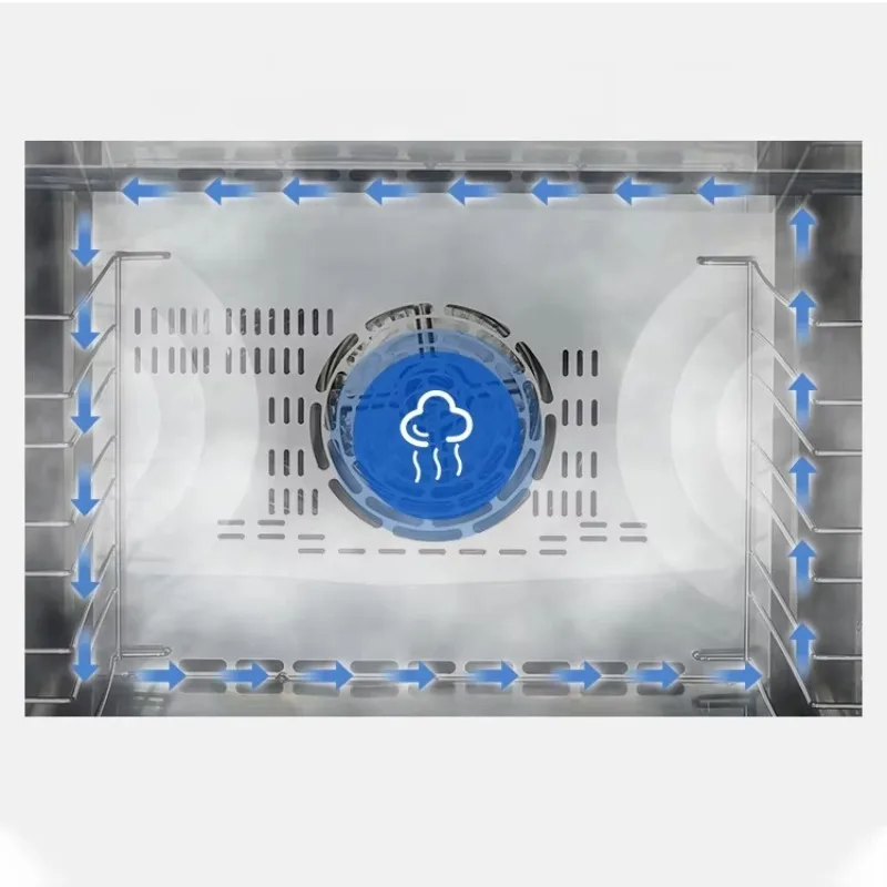 فرن الكيك الكهربائي فرن البيتزا الحراري بالهواء الساخن التجاري