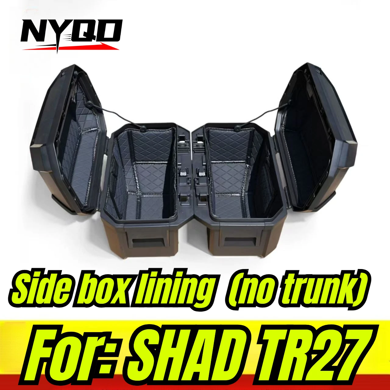 Motorcycle Side Box Inner Liner For SHAD TR27 EVA Protective Lining Pad Only, Side Case Not Included