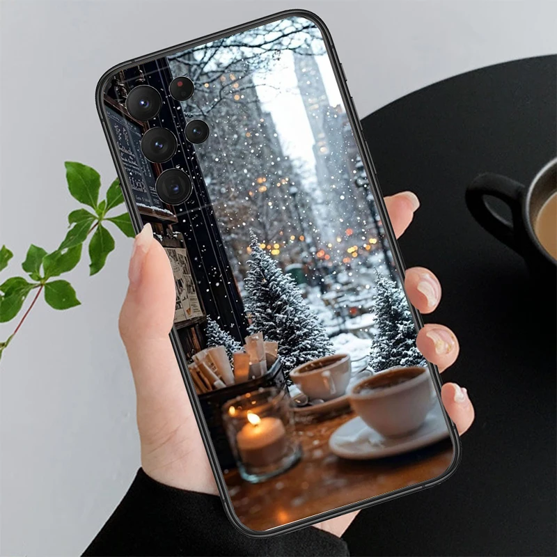 

Phone Case For Samsung A55 A16 A56 A36 A35 A15 A53 A54 A33 A34 A25 A05S A52 A52S A14 A24 A26 A71 Santa Christmas Tree