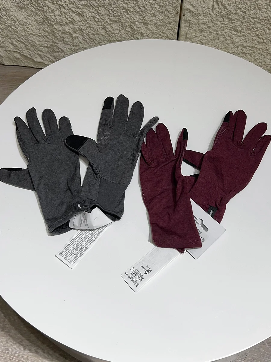 

Touchscreen Woolen Gloves Breathable Outdoor Climbing Hiking Sports Cycling Men Women Outdoor Activities Fine Spun Merino Wool