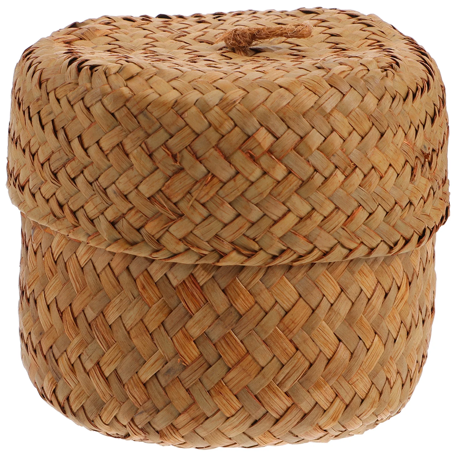 

Flower Basket Woven Gift Packing Baskets Storage Creative Decorative Household Food Containers with Lids