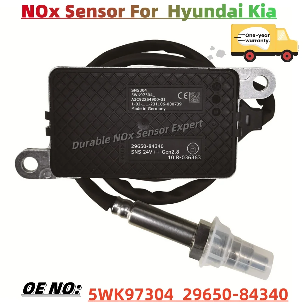 

Датчик NOx (кислородно-азотный) 24В для грузовиков Hyundai Kia Granbird, артикул 5WK97304, 29650-84340, 2965084340