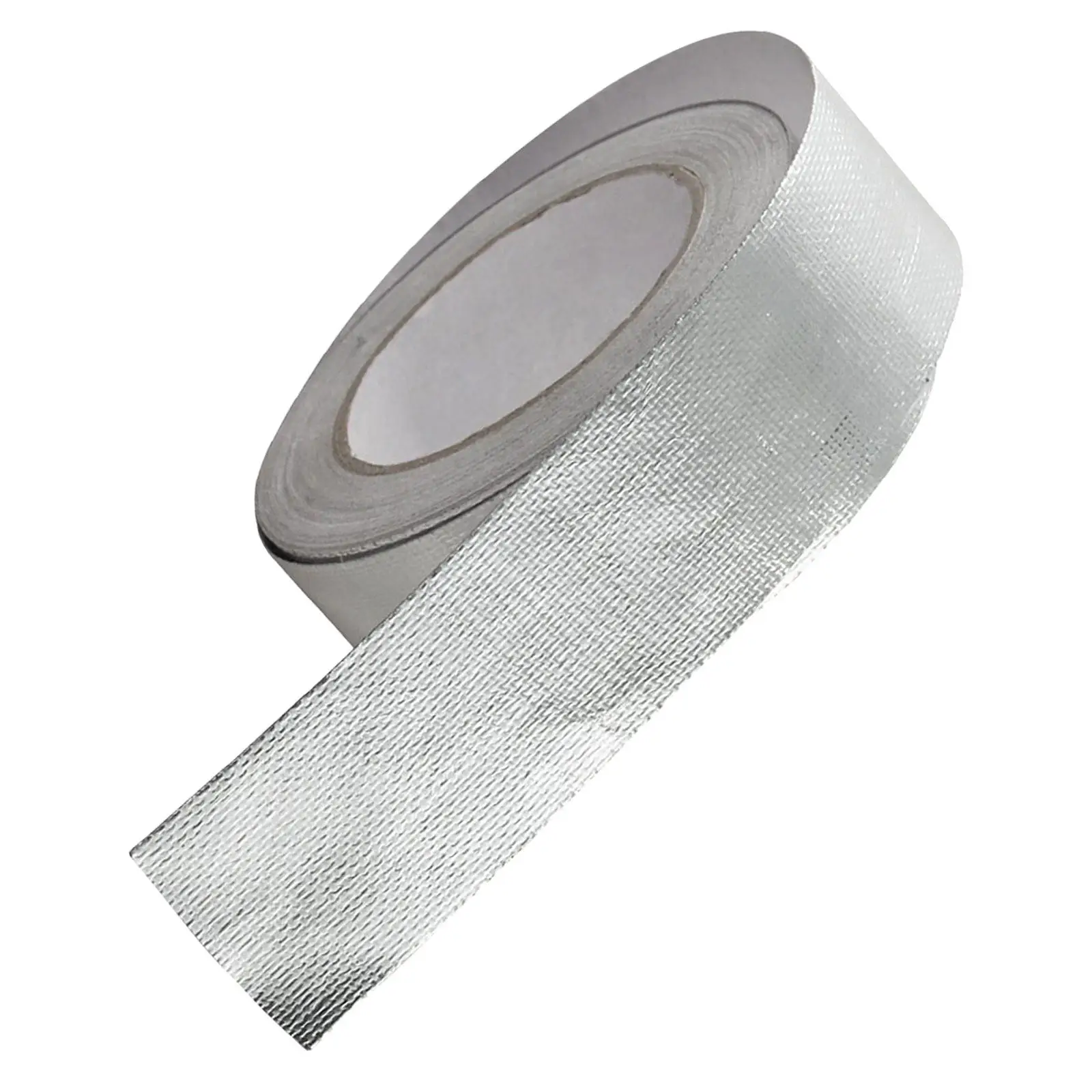 

25M Aluminum Foil Heat Resistant Wrap Tape Effective Thermal Insulation for Car Motorcycle Exhaust Downpipe Intake Manifold