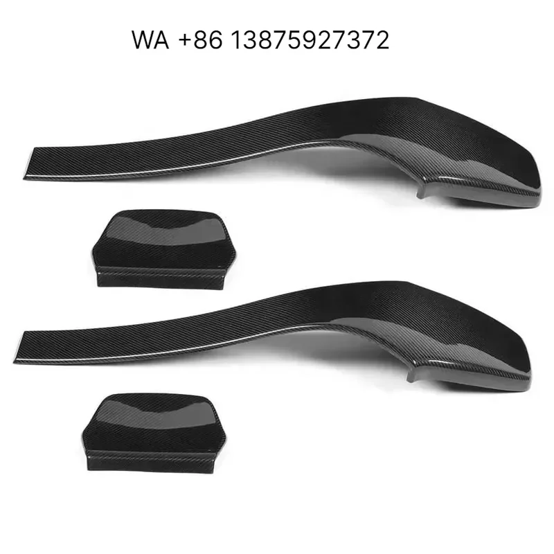 Wmwmnu Dry Carbon Fiber Seat Back Trim Cover for F80 M3 F82 F83 M4 Sedan Coupe Convertible 2014-2019