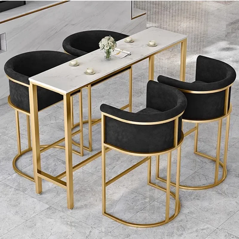 Terrace Reinforce Bar Chair Library Industrial Luxury Designer Bar Chair Restaurant Modern  Taburete Alto Furniture