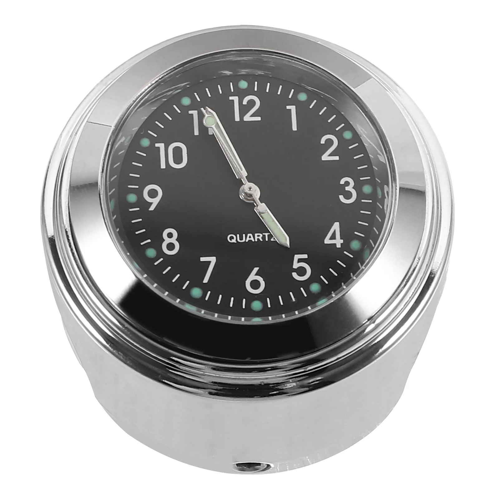 

Motorcycle Handlebar Dustproof Quartz Temperature Meter Aluminum Alloy Motorcycle Handlebars Watch Bike Schedule Small Clock