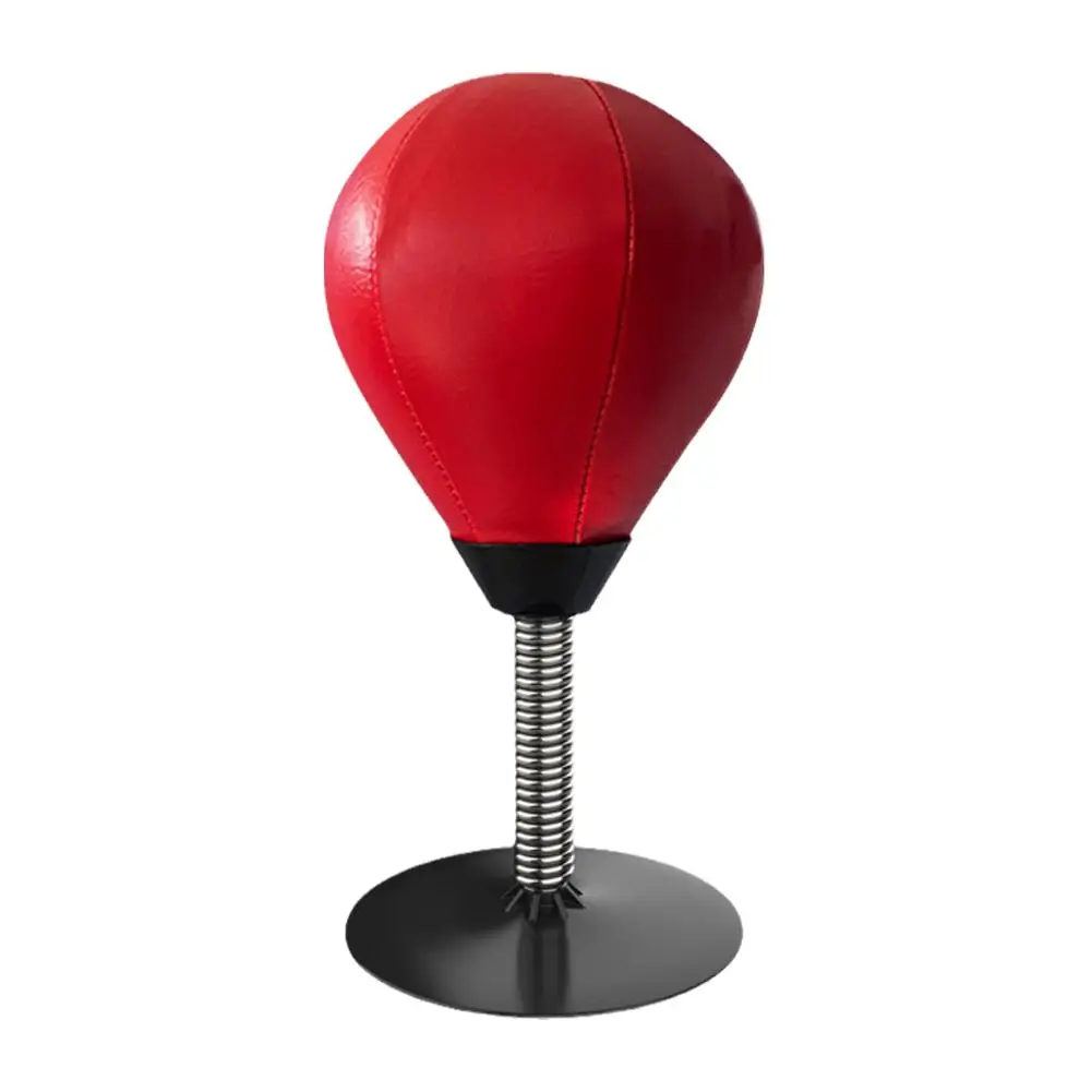 Desktop Punching Bag Ball With Suction Cup Table Boxing Boxing Speed Tool Training Adult Children Relief Exercising Stress B3N2