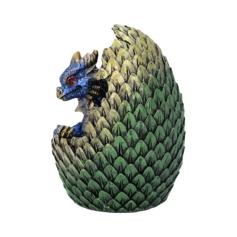 

1pcs Baby Dragon Egg Statue, Cute Toy Decorations, Resin Crafts, Desktop, Living Room, Home Furnishings