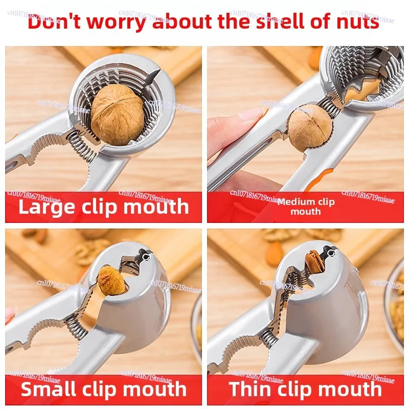Pecan Clip Household Pine Nut Opening Artifact Multi-functional Walnut Opening Tool