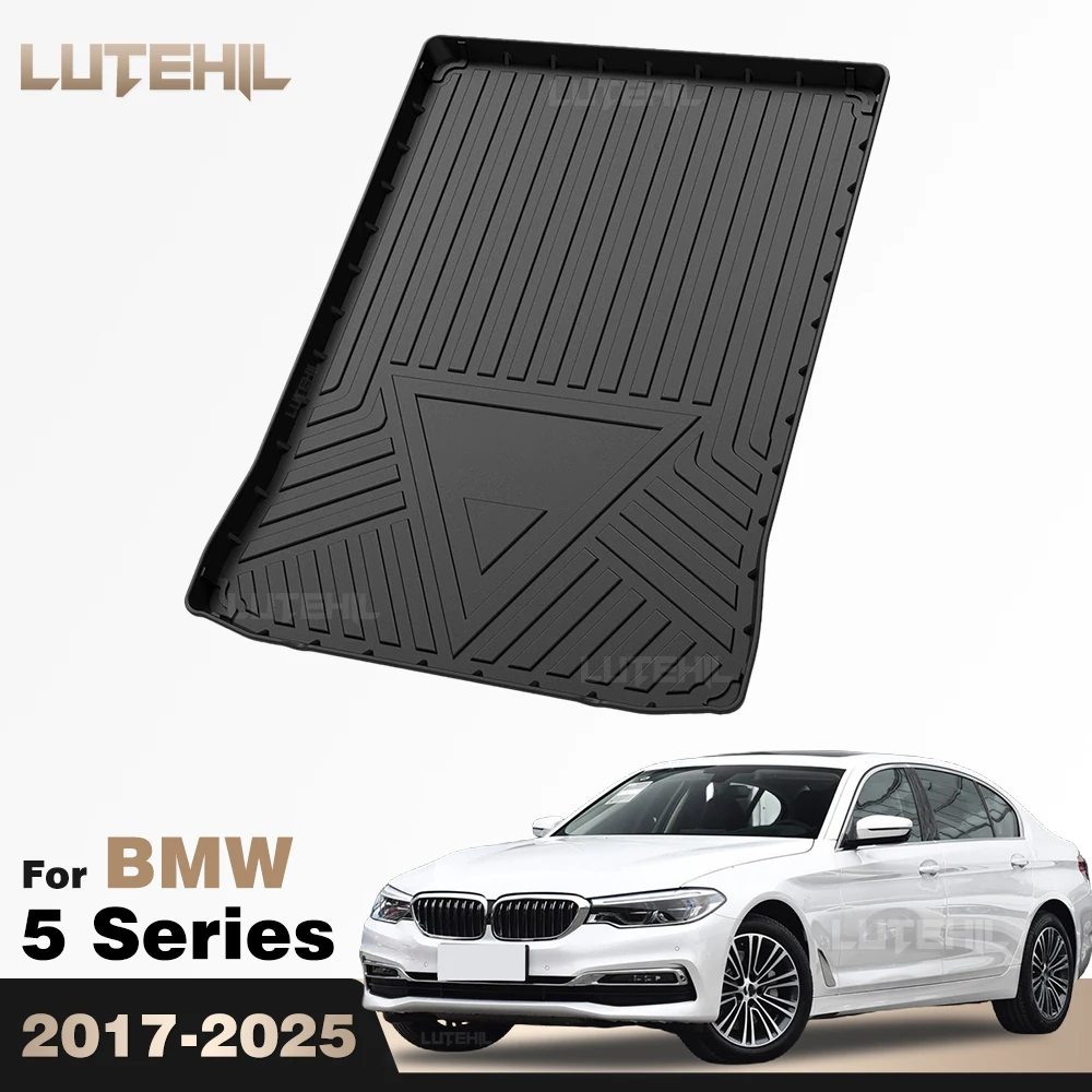 

Для BMW 5 серии G30 2017-2025 (2018, 2019, 2020, 2021, 2022) — Коврик в багажник из TPE, защитный вкладыш, водонепроницаемые аксессуары