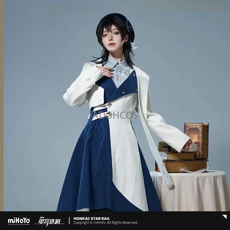 

[Official] MiHoYo Honkai：Star Rail Sunday Theme Impression Overcoat Warm Cosplay Costume Halloween Party Outfit Gift For Fans