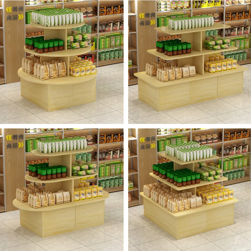 Nakajima Display Stand Display Cabinet Stack Head Exhibition Hall Agricultural Products Display Rack