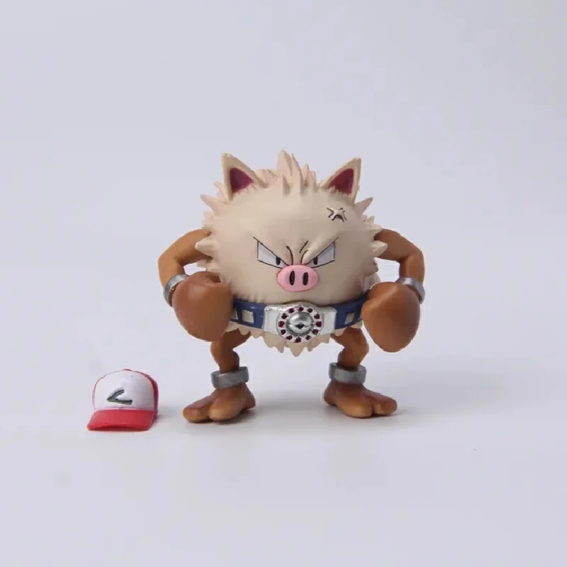 Nowa figurka Pokemon Anime Primeape 5 cm, model PVC, urocza statuetka, ozdoba na biurko, prezenty urodzinowe dla dzieci, zabawki ﻿