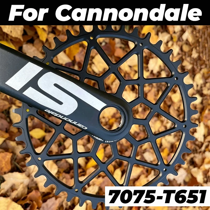

For Cannondale Chainring Direct Mount Chainring 32 34 36 Teeth Mtb Chainring 38t 30t 42 40t 44 46t 48t Single Plate Narrow Wide