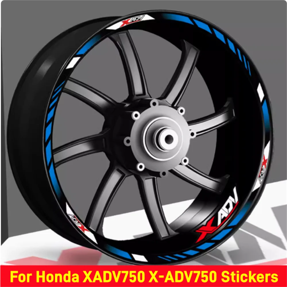 For Honda XADV750 X-ADV750 wheel hub sticker wheel decal reflective sticker car sticker modification waterproof