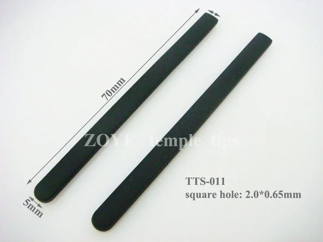 

silicone temple tips covers square hole 70mm