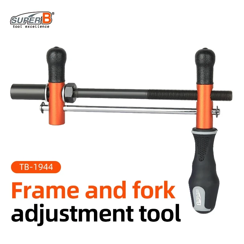 Super B TB-1944 Frame Fork Adjustment Tool to Expanding&Compressing Steel Forks, Chain Stays, and Seat Stays Bike Repair ToolS