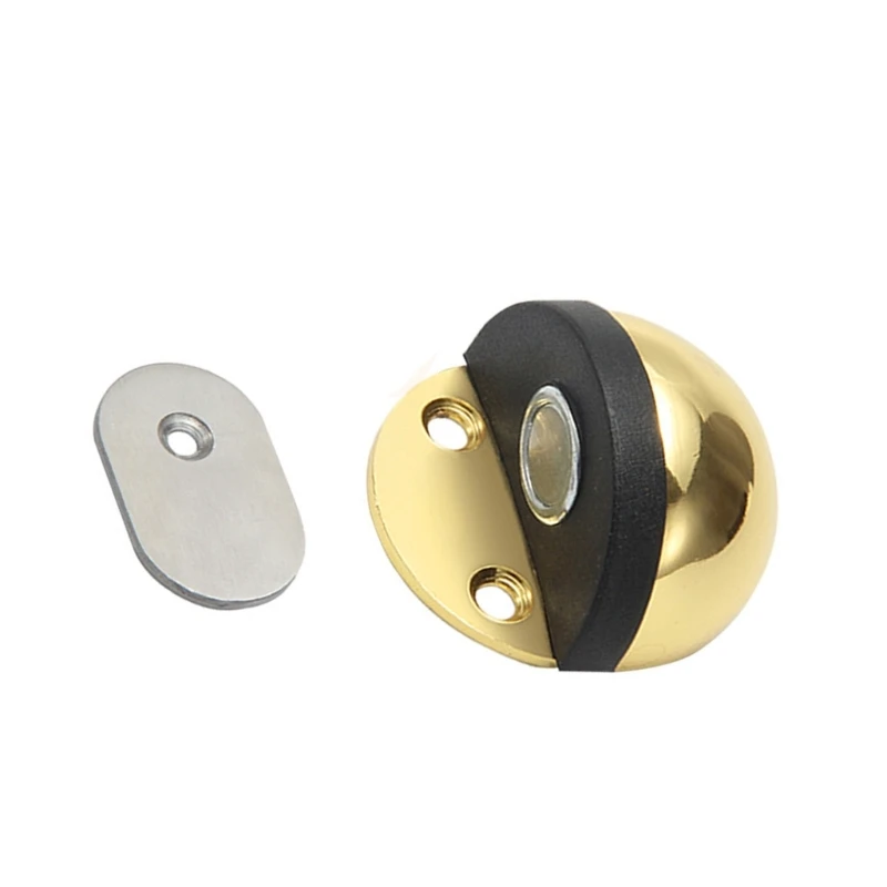 업그레이드 도구 쉬운 설치 자기 도어 스톱 내부 도어용 고무 쿠션이 있는 강철 방청 숨겨진 디자인