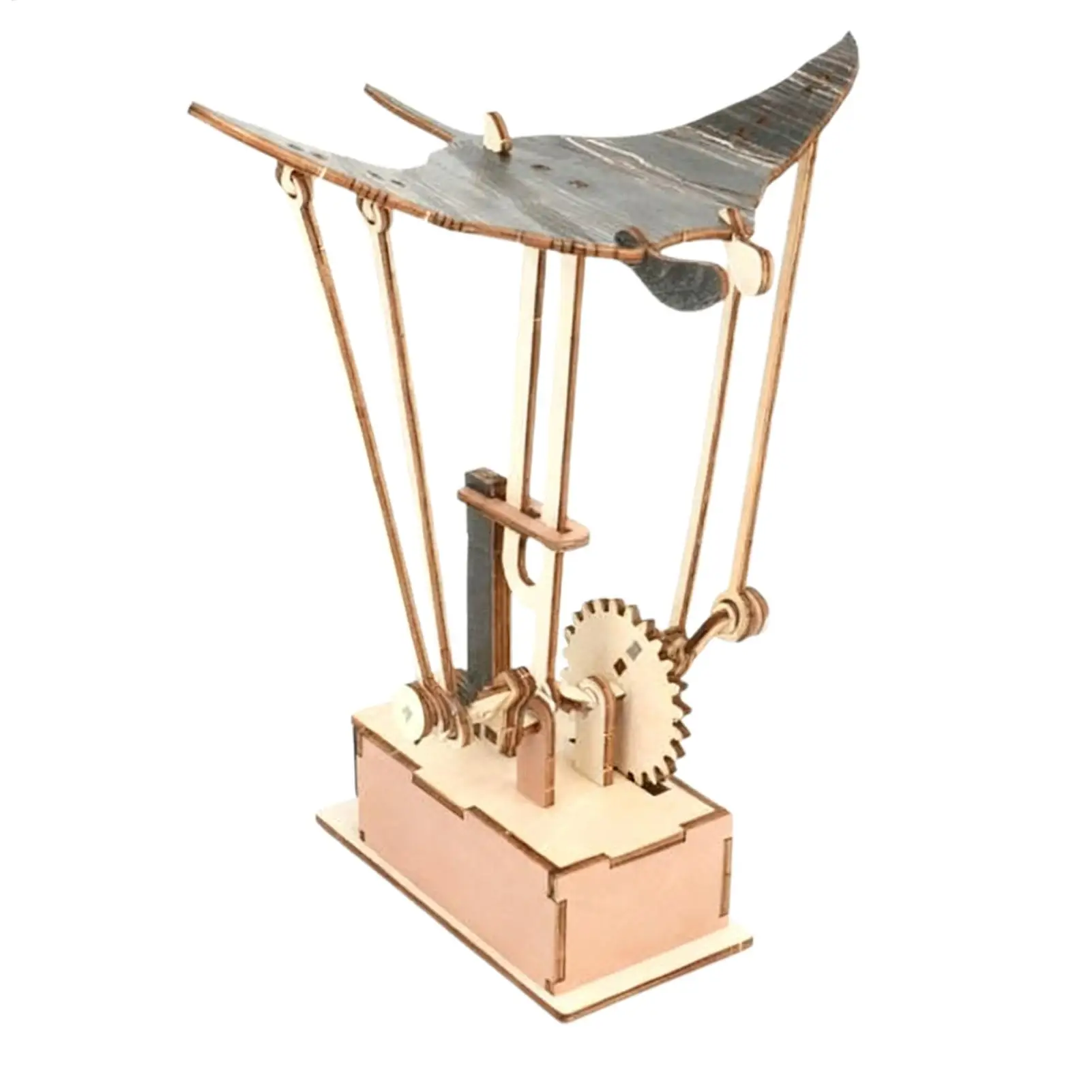 

Деревянные фигурки животных ручной работы Манты Рэй фигурки движения для плавания реалистичные скульптуры украшения для дома 20x15 см