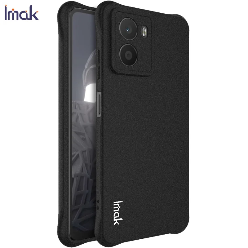 For HMD Fusion 5G Matte Back Case IMAK Lens 360 Protect Air Bag Bumper Funda HMD Fusion Case Phone HMD Skyline Shockproof Cover