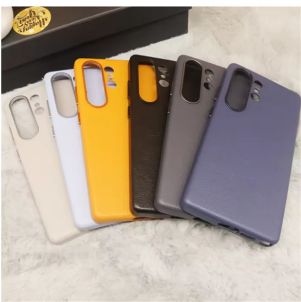 Samsung Galaxy S25 Ultra/S25 Plus/S25 /S25+/S25 Edge Leather Mobile Phone Case Cover Luxury Soft Back Protective Shell With Logo