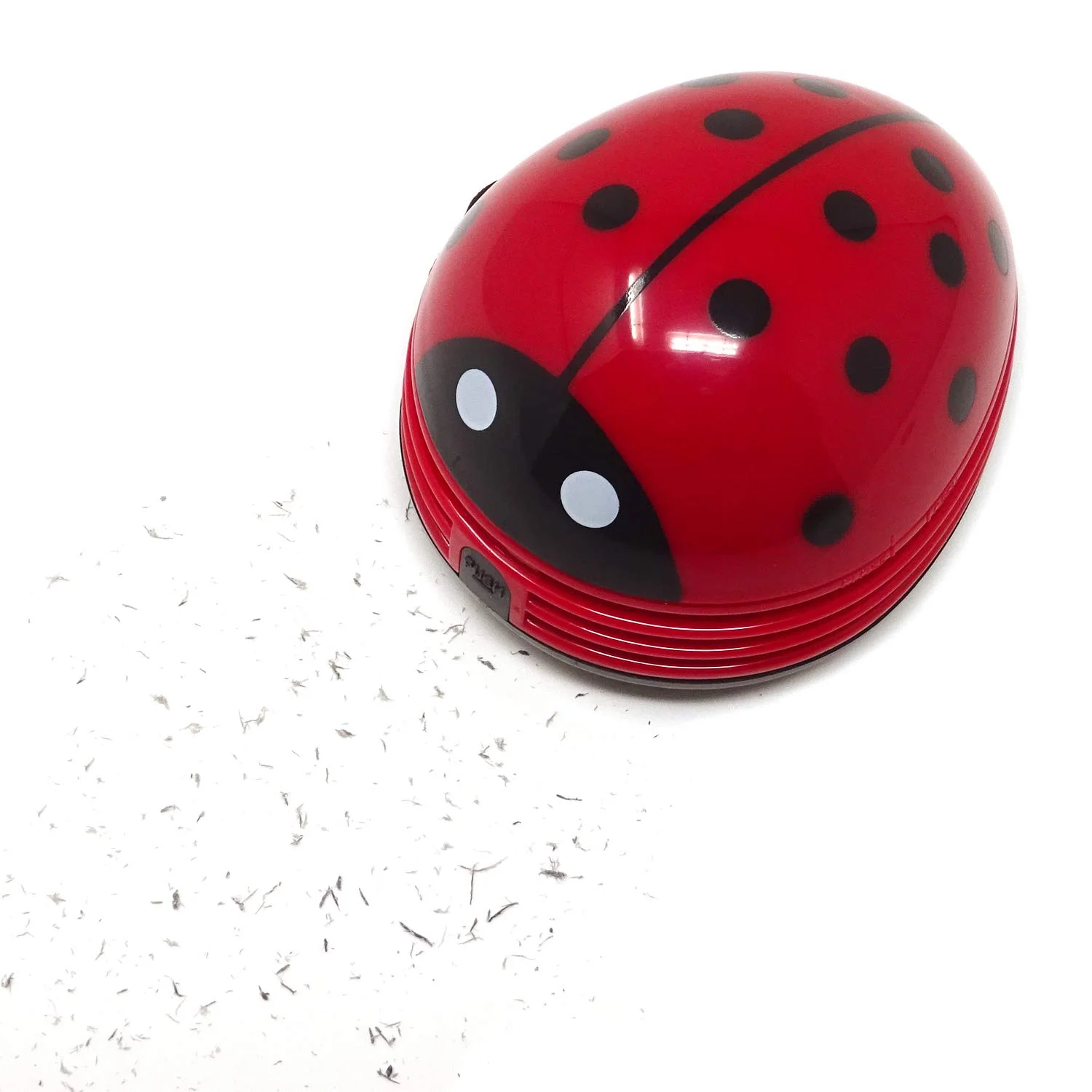 Ladybug Shaped Portable Corner Desk Vacuum Cleaner Mini Cute Vacuum Cleaner Dust Sweeper