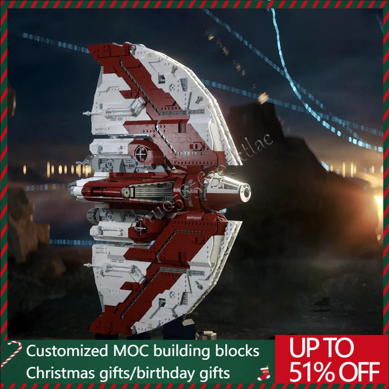 

5124 PCS Space Series Transforming Famous MOC Spaceship Model Building Block Technology Assembly Children Toys Christmas Gifts