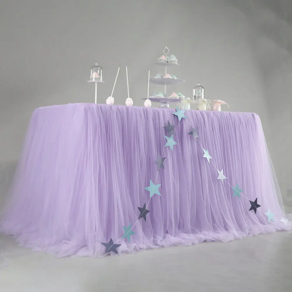 2Pcs Wedding Organza Gauze Curtain Reusable Background Yarn Decor Romantic Wedding Chair Decoration Party Supplies