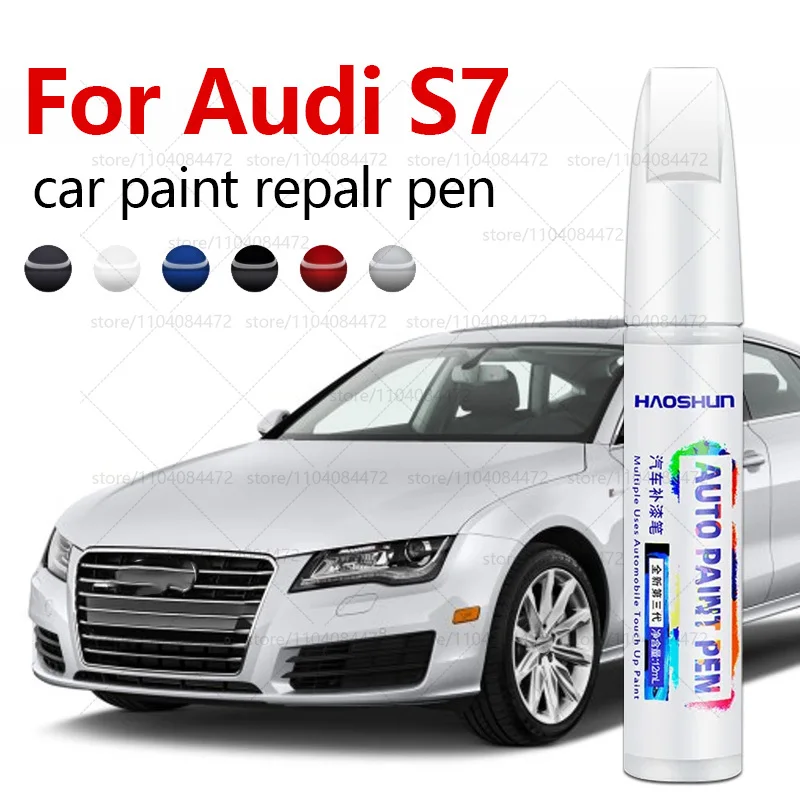 

Ручка для ремонта автомобильной краски для 2012-2023 AUDI S7 Аксессуары для ремонта царапин Краска Белый LY9L LS9R Черный LY9B Серый LX7G Коричневый LZ8S Красный